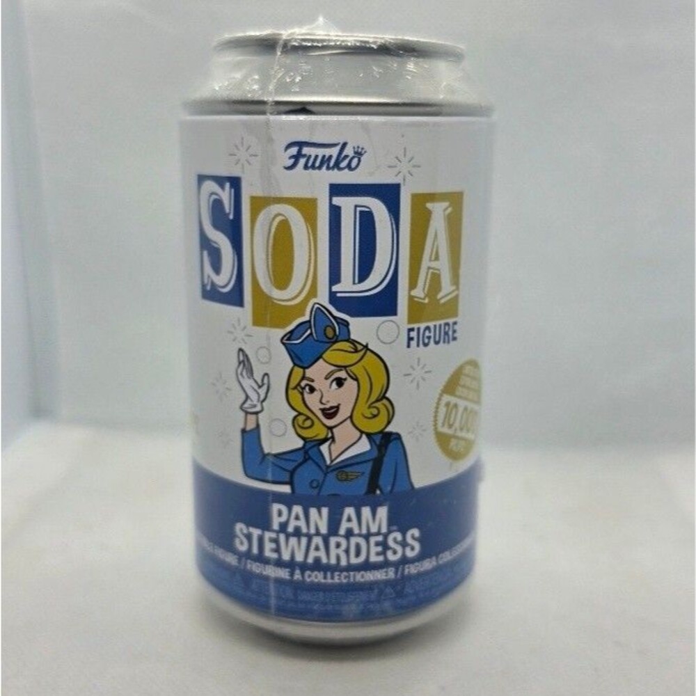 Funko Vinyl SODA Pan Am Stewardess 2021 Ad Icons Figure 4.25in